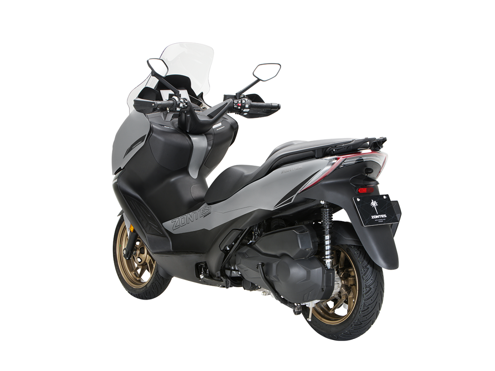 Максискутер ZONTES ZT368-K Gray